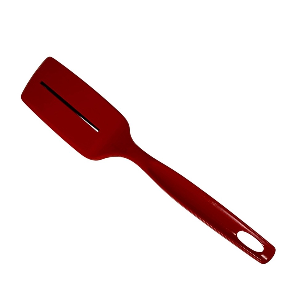 VTG Foley Spatula Turner Red Single Slott Nylon Kitchen Retro MCM Utensil Kitsch
